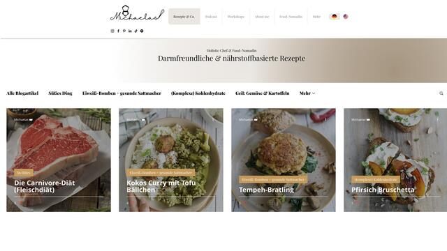 Lecker, kreativ und gesund: das sind die Rezepte von Michaela Mayr, Dipl. Ernährungstrainerin und Food-Nomadin. In ihrem Blog, der seit 2019 am Start ist, geht es um viel mehr als nur Rezepte. Michaela Mayr möchte zeigen, wie man durch richtige Ernährung ein völlig neues Level von Wohlbefinden erreichen kann. Als Bloggerin, Autorin und Podcasterin gibt sie ihr Verständnis von Ernährung in unterschiedlichster Form weiter.  | Foto: Michaelas