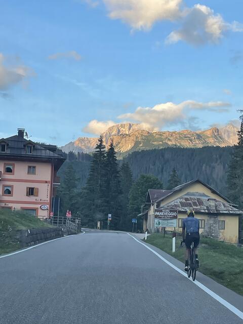 Unterwegs zum Passo Rolle | Foto: privat