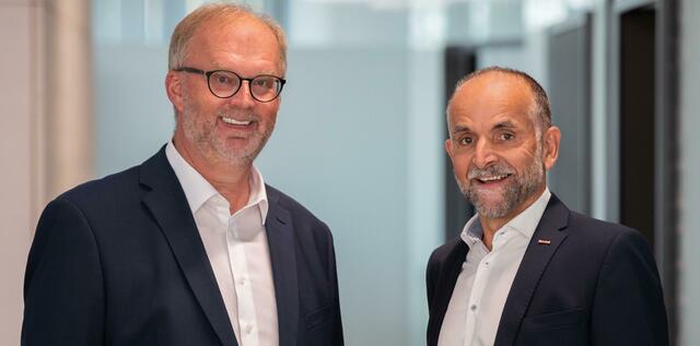 Von links: Christian Naderer, Dietmar Wolfsegger | Foto: Roman Gutenthaler Photography