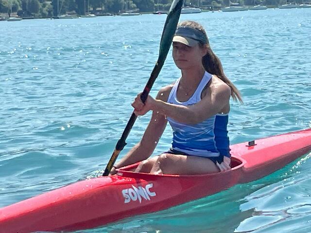 Laura Eitzinger fährt bald für das Nationalteam. | Foto: Ursula und Karin Tschany