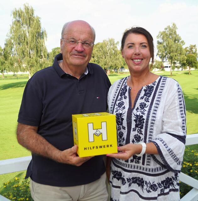 Christian Struber mit Landtagsabgeordneten Michaela Bartel. 