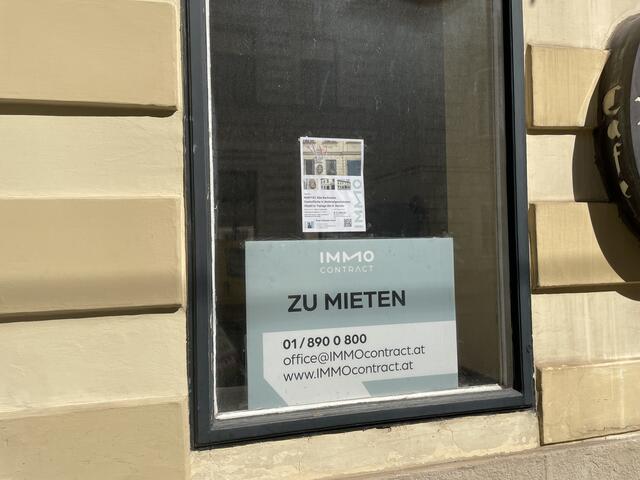 In der Josefstadt gibt es einige freie Geschäftsflächen.
 | Foto: Miriam Al Kafur