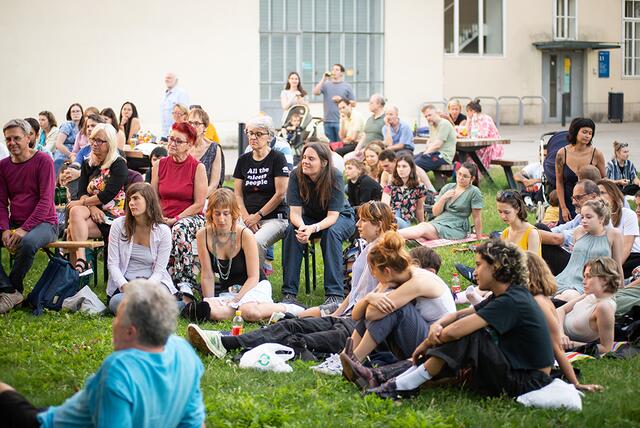 Der Literaturwettbewerb im Alten AKH war gut besucht. | Foto: 9x9