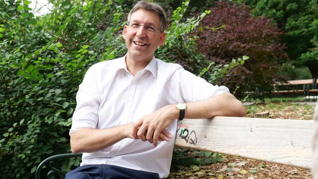 Bezirksvorsteher Markus Figl im Interview. 