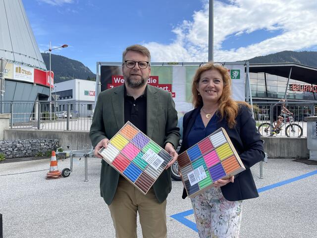 Stellten Punkte des neuen Reformpakets für die Elementarbildung vor: SPÖ-Klubobmann Hannes Schwarz und Liezens Bürgermeisterin Andrea Heinrich | Foto: Schneeberger