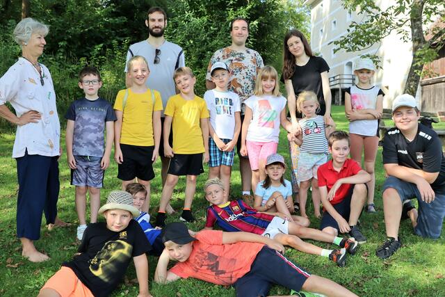 Zeit für Gruppenfoto muss sein