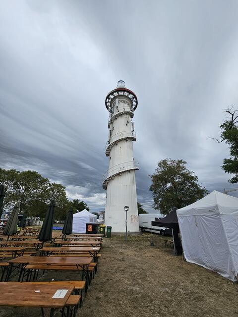 Tolle Wolkenformation während dem Veganmania Festival. 