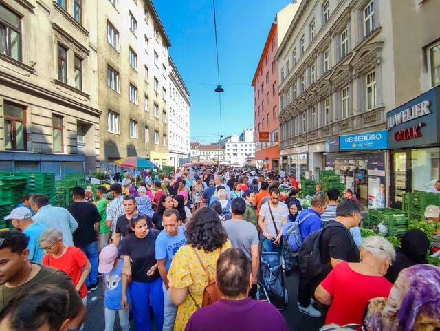 Was für ein Getümmel und was für ein Andrang!