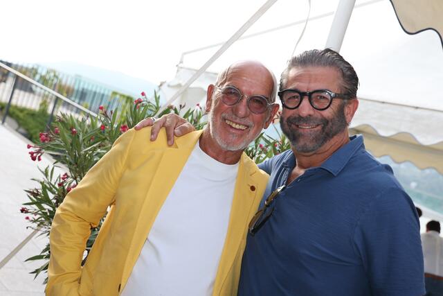 Otto Retzer mit Mauro Maloberti | Foto: Dietmar Wajand