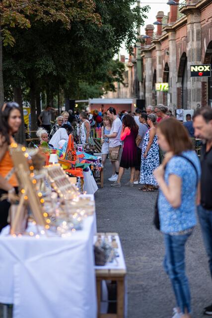 Erstmals gab es einen Nachtmarkt. | Foto: M.Nachtschstt