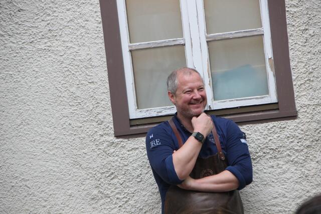 Andreas (im Bild) und Rainmund Döllerer sind die  Haupt-Sponsoren der Konzernmatinee mit Günther Groissböck und Malcolm Martineau. | Foto: Martin Schöndorfer, 2023