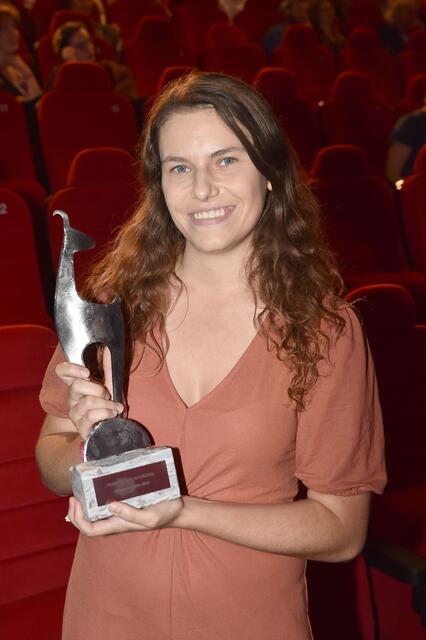 Yana Eresina wurde für Regie und Drehbuch des Kurzfilms „Until i lie still“ mit dem Nachwuchspreis ausgezeichnet. | Foto: BrauerPhotos/G. Nitschke