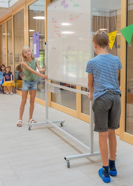 Katharina und Daniel knackten Codes.  | Foto: Stefanie Giefing