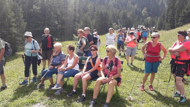 Das Interesse am Wandertag war groß. | Foto: Seniorenbund/Falger