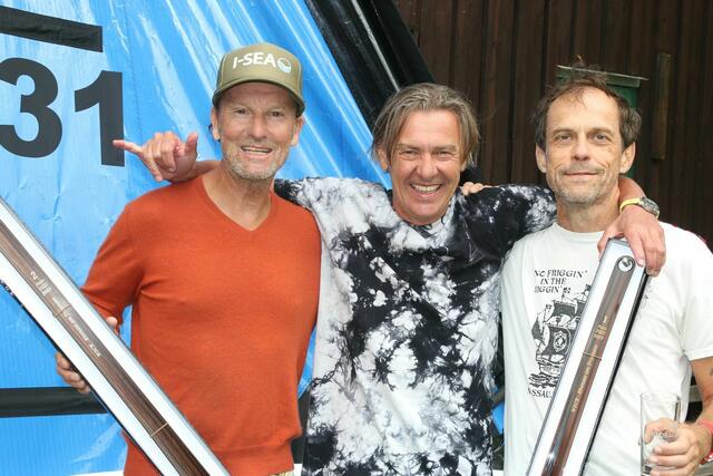 von links: Seppi Salvenmoser,Thomas Wallner und Bernhard Hachleitner. | Foto: WSC Ebensee