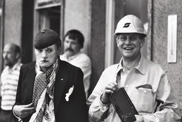 Begnadeter Clown und punktgenauer Pantomime. Bei Jimmy Barnes als Produktionsleiter. Der Igler Mario Tonini † | Foto: Festival der Träume Archiv