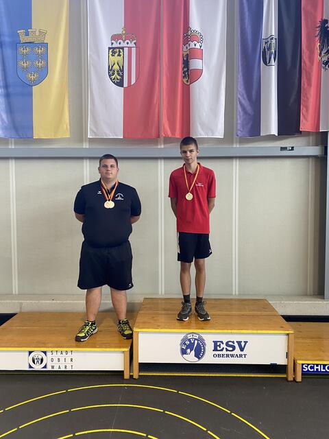 U19m: Maximilian Koller, Fabian Mayer | Foto: ESV Oberwart