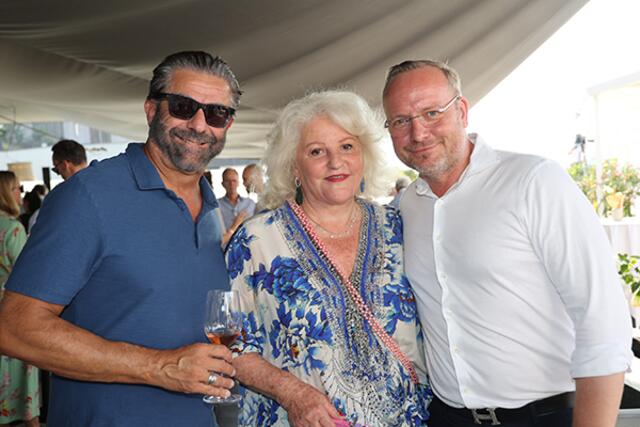 (v.l.n.r.) Mauro Maloberti, Marika Lichter, Hubert Wallner | Foto: Dietmar Wajand