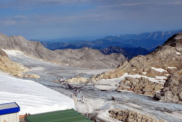 Auf dem Weg zur Seethalerhütte