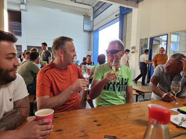 Sommerfest Fa. Werfring mit Verabschiedung des ehem. Werkstättenleiters H. Godovitsch