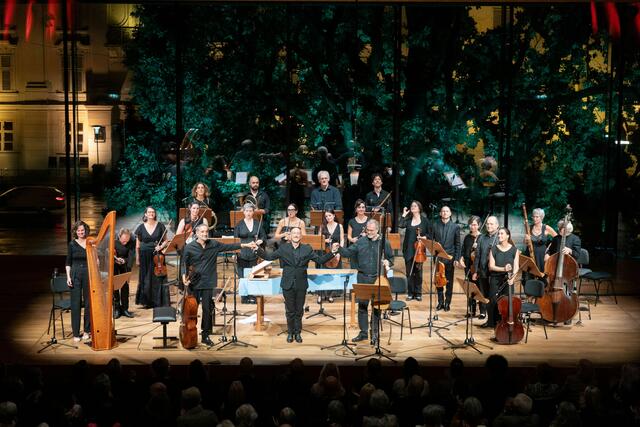 Von 11. Juli bis zum 29. August gingen die 47. Festwochen der Alten Musik über die Bühne. Im Bild: Alessandro De Marchi &amp; das Festwochenorchester beim Abschlusskonzert «Lieto fine»
 | Foto: Veronika Lercher