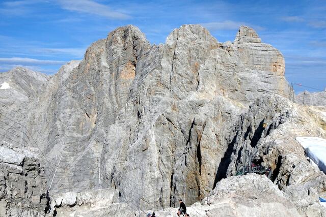 Der imposante Dachstein-Gipfel, auf dem ich vor ein paar Jahren stehen durfte