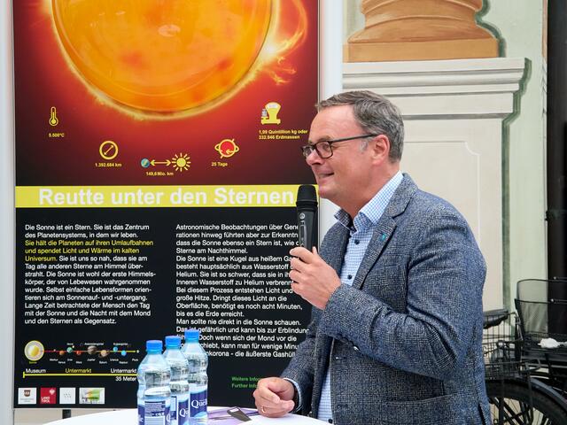 Vizebürgermeister Klaus Schimana überbrachte die Grußworte der Gemeinde. | Foto: Schretter