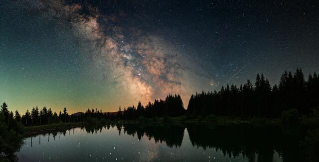 Die Milchstraße am Gaberl. Der Himmel wurde getracked | Foto: Kurt Hohenbichler