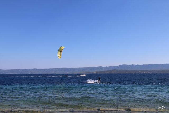 Kitesurfen in Kroatien, Insel Brač, Bol