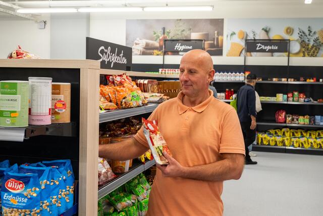 Der Einkauf im neuen Ambiente soll Stigmatisierungen aufbrechen. | Foto: Samariterbund