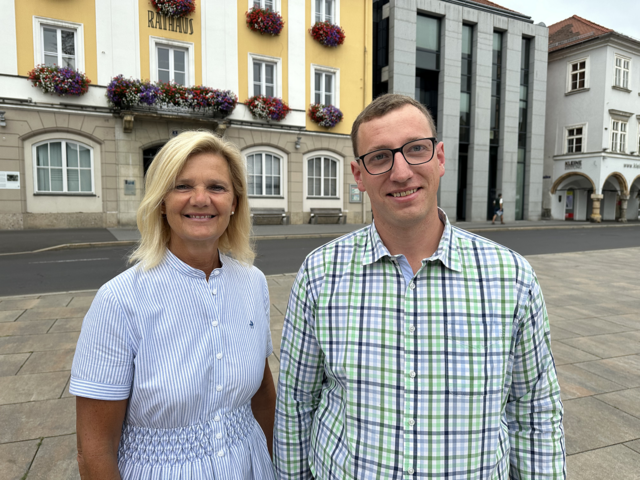 Susanne Kaltenegger und Stefan Bischof. | Foto: VP Bruck