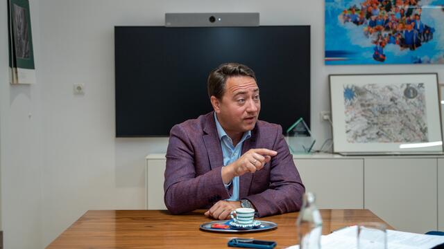 FPÖ-Chef Manfred Haimbuchner sitzt seit 2009 in der oö. Landesregierung. | Foto: BRS/Schmid