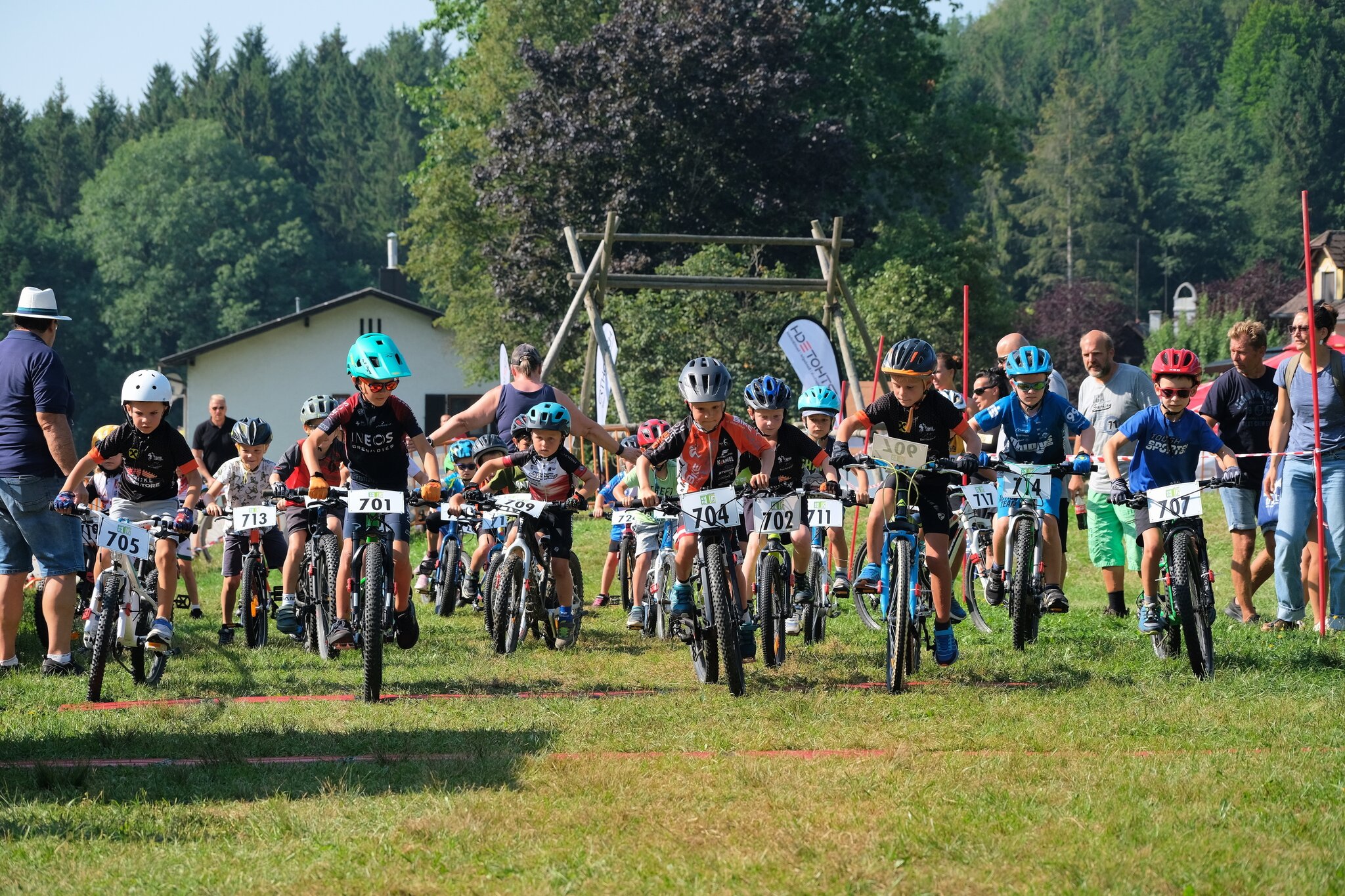 Bike the bugles Junior Race GROSSARTIGE TEILNEHMERZAHLEN UND SUPER
