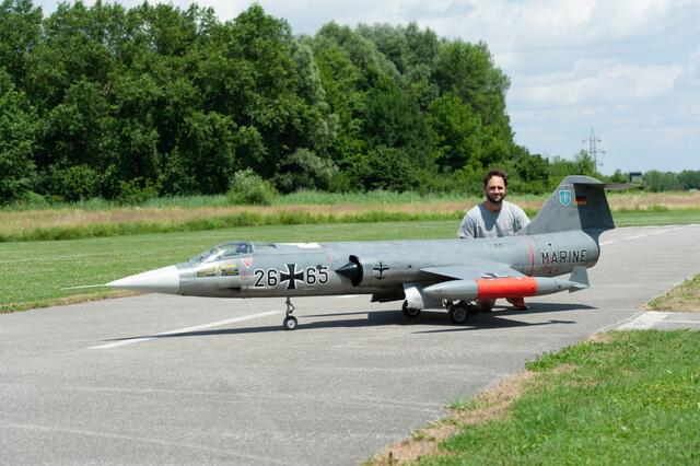 Thomas Rechberger - Starfighter F104 (250 km/h) | Foto: Ikarus Enns/Thomas Rechberger