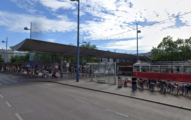 Am Freitagnachmittag, 1. September, haben Arbeiter auf einer Baustelle in der Nähe des Bahnhofs Floridsdorf ein explosives Kriegsrelikt gefunden. | Foto: Screenshot Google Maps