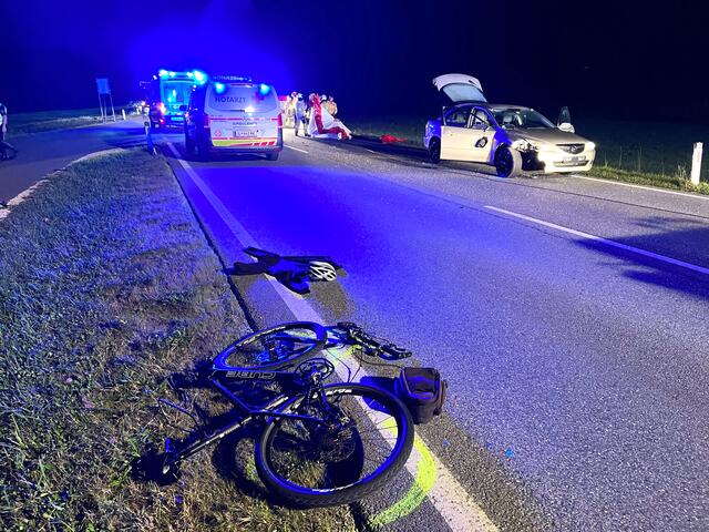 Unfall in Oberndorf. | Foto: ZOOM-Tirol