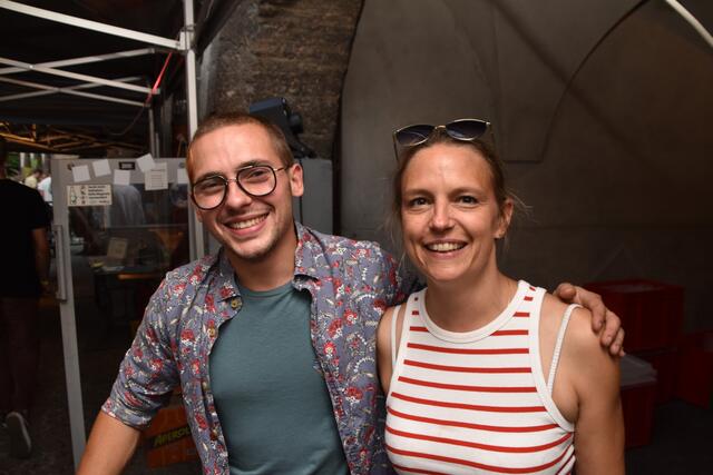 Gut gelaunt: Julia Mumelter (Stromboli) und Johannes Kotzbeck  | Foto: Kendlbacher