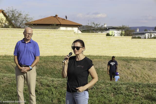 Susanne Wittmann, Römerland Carnuntum, gemeinsam mit Bürgermeister Thomas Schwab. | Foto: cinemotion - Ivanek