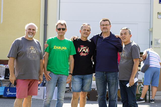 Direkt aus seiner neuen Heimat Chicago reiste der ehemalige PAX-Gitarrist Rudi Rozsenich an um das Jubiläum mit zu feiern. | Foto: Zorica Toth