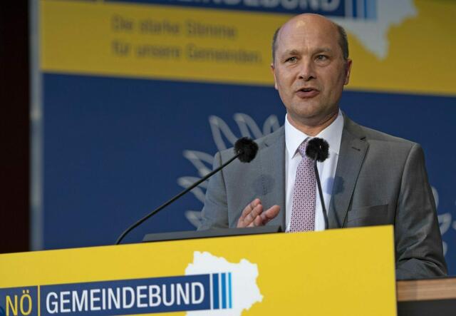 Johannes Pressl, Bürgermeister, Präsident des nö. Gemeindebunds, studierter Landschaftsplaner, ausgebildeter Unternehmensberater und war im Regionalmanagement tätig. | Foto: Gemeindebund