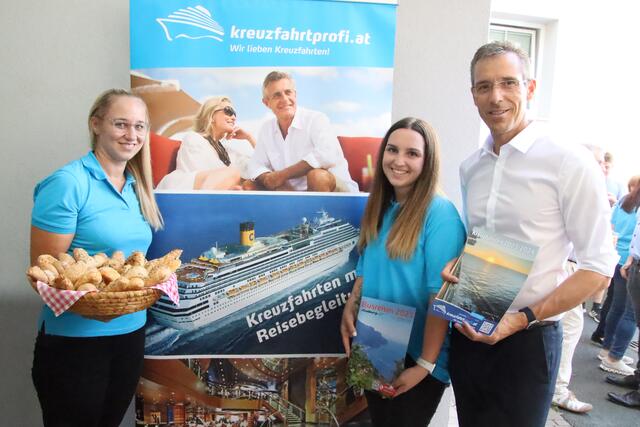 Kreuzfahrtprofi Andreas Sagmeister und seine Crew luden zum "Cruise Day". | Foto: Martin Wurglits