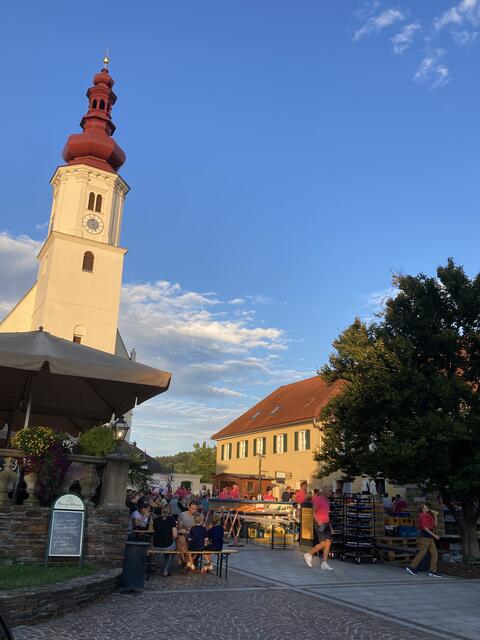 Das Wetter trug das Seine bei ...