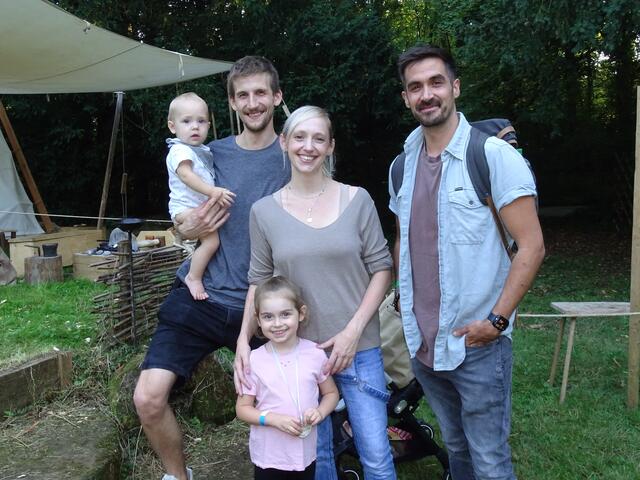 Matthias und Luca Smarda, Christina und Juna Graf und Gernot Steurer | Foto: Simon Glösl