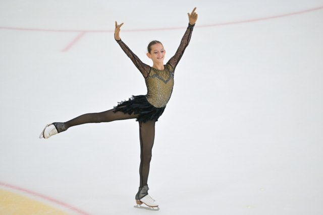 Österreichs Juniorenstaatsmeisterin Hannah Frank belegte im starken, internationalen Starterfeld Rang 18. | Foto: GEPA Pictures, Christian Moser