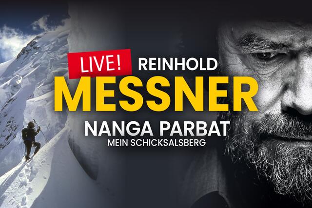 Am Mittwoch den 4. Oktober 2023 kommt Reinhold Messern in den Congress Innsbruck. | Foto: allesleinwand