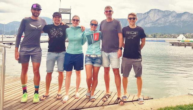 Die Teams aus Losenstein mischten ganz vorne mit. | Foto: Privat