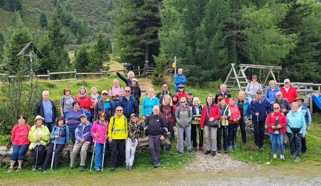 45 Mitglieder vom Sparverein "Beim Ederer" aus Weiz fuhren zu einem Ausflug in die HohenTauern. | Foto: zVg