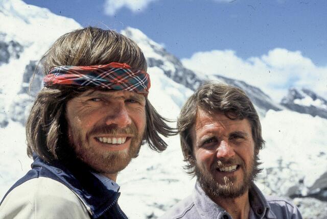 Die Brüder Reinhold und Günther Messner. | Foto: allesleinwand