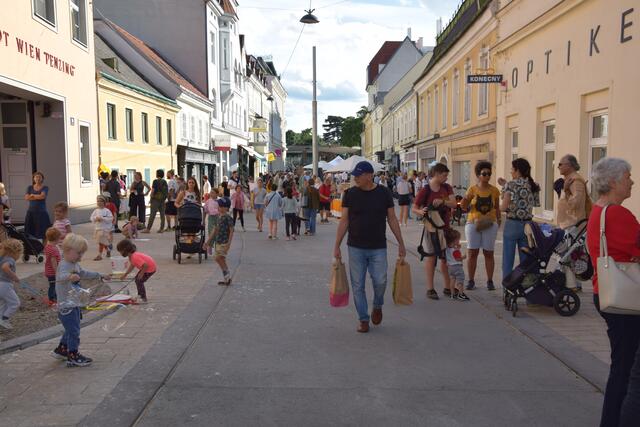 Die Nisselgasse wurde für einen Tag zur Festivalzone. | Foto: Patricia Hillinger