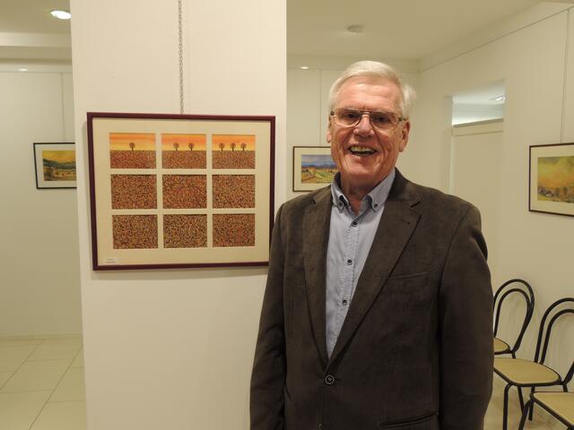 Peter Stelzl liebte die Naive Malerei und genoss stets die vielen Begegnungen mit den Menschen bei seinen Ausstellungen.